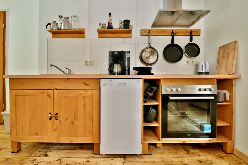 Blick auf den Essbereich der Küche